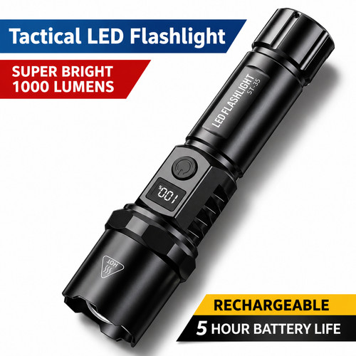 Torcia luce ricaricabile led - luce,