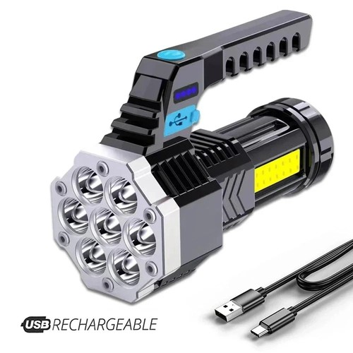 Torcia led ricaricabile usb - led,