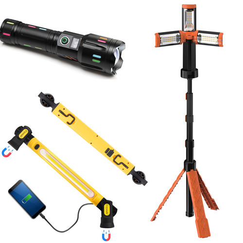 Torcia led ricaricabile - ricaricabile, super