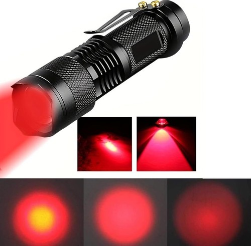 Torcia luminosa luce rossa