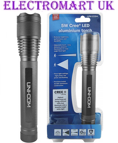 Cree led corpo alluminio - 5w,
