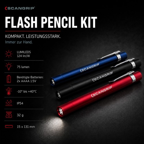 Scangrip flash pencil led - flash,
