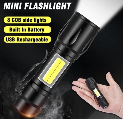 Torcia compatta nera - , mini