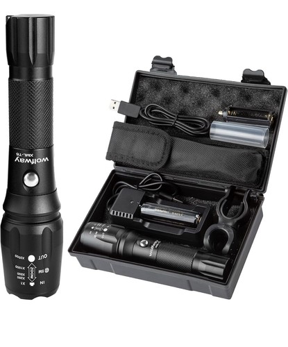 Torcia led torce ricaricabili - torcia,