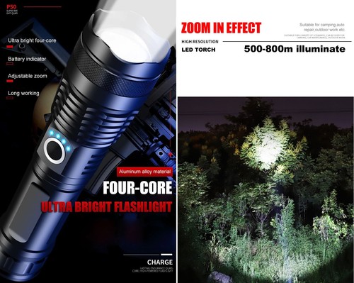 Torcia led ultra - led, potente