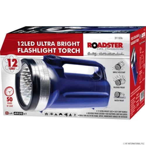 Torcia led ultra luminosa - 12,