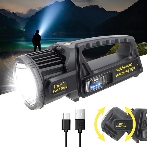 Torcia led ricaricabile - torcia,